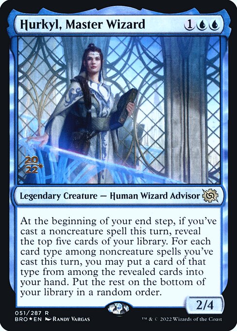 Hurkyl, Master Wizard (51s) [The Brothers' War Promos]