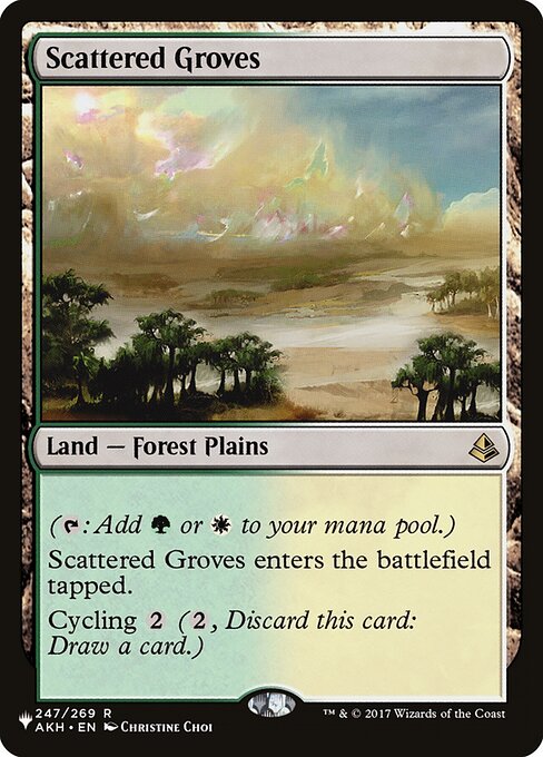 Scattered Groves (AKH-247) [The List]