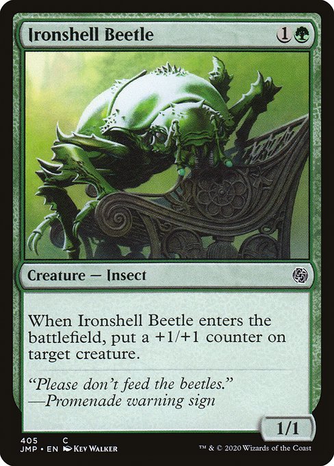 Ironshell Beetle (405) [Jumpstart]