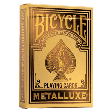 Bicycle Gold Metalluxe Playing Cards image 0