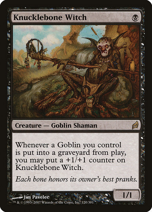 Knucklebone Witch (120) [Lorwyn]