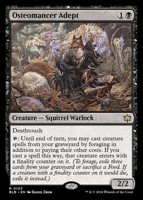 Osteomancer Adept (103) [Bloomburrow]