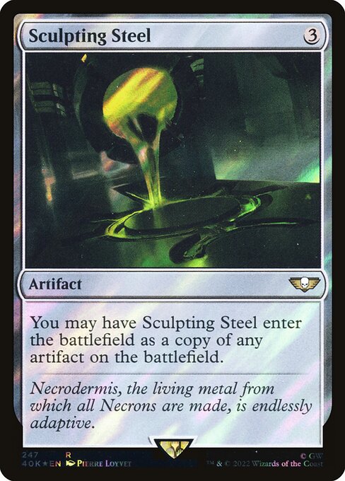 Sculpting Steel (247★) [Warhammer 40,000 Commander]