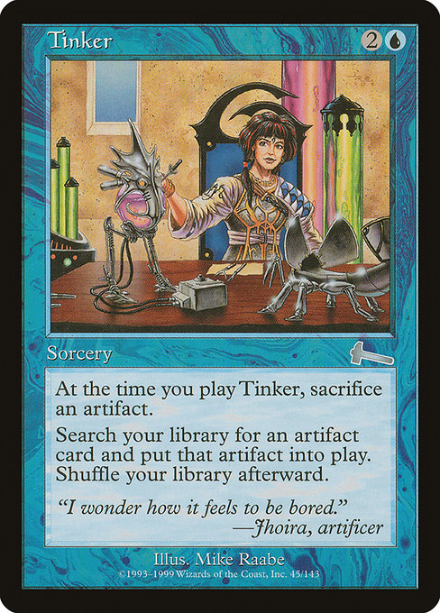 Tinker (45) [Urza's Legacy]