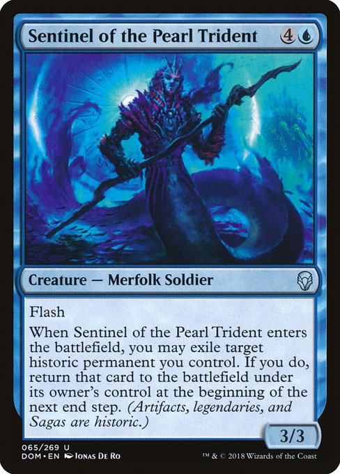 Sentinel of the Pearl Trident (65) [Dominaria]