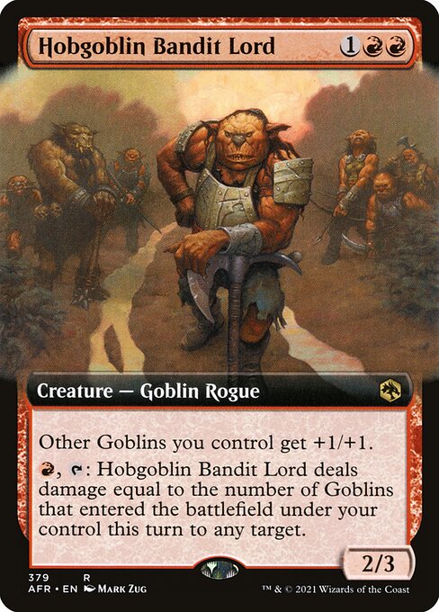Hobgoblin Bandit Lord (379) [Adventures in the Forgotten Realms] [Extended Art]