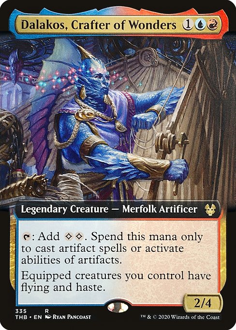 Dalakos, Crafter of Wonders (335) [Theros Beyond Death] [Extended Art]