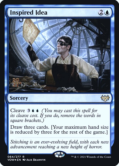 Inspired Idea (64s) [Innistrad: Crimson Vow Promos]