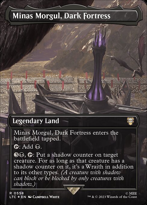 Minas Morgul, Dark Fortress (558) [Tales of Middle-earth Commander] [Borderless]