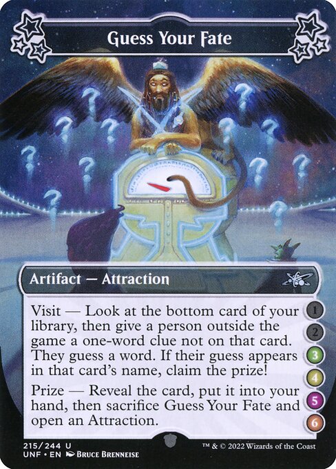 Guess Your Fate (215d) [Unfinity]