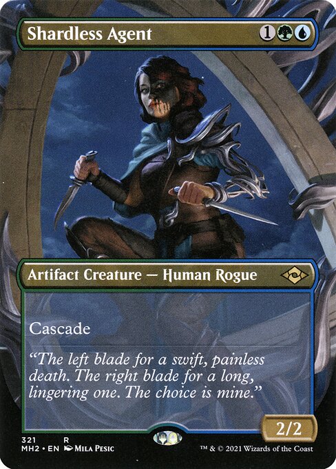 Shardless Agent (321) [Modern Horizons 2] [Borderless]