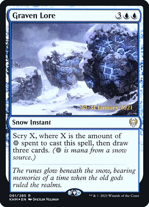 Graven Lore (61s) [Kaldheim Promos]