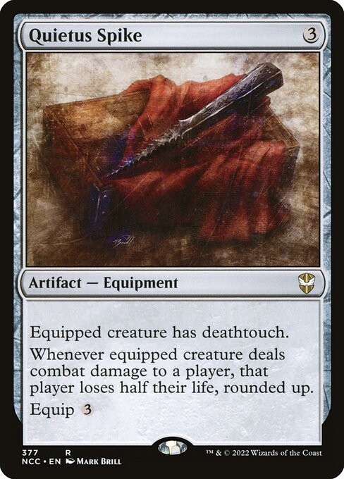 Quietus Spike (377) [New Capenna Commander]