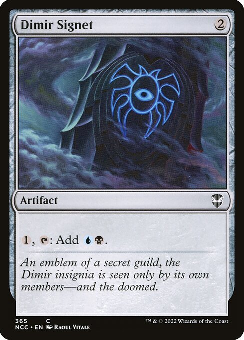 Dimir Signet (365) [New Capenna Commander]