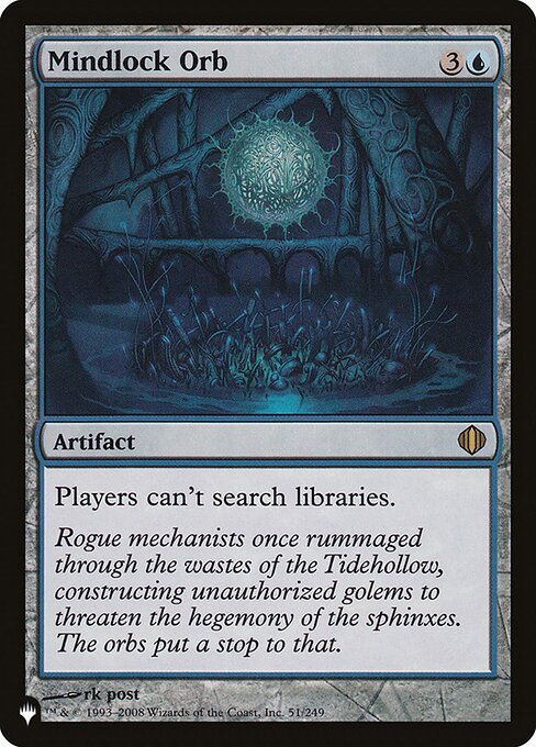 Mindlock Orb (ALA-51) [The List]