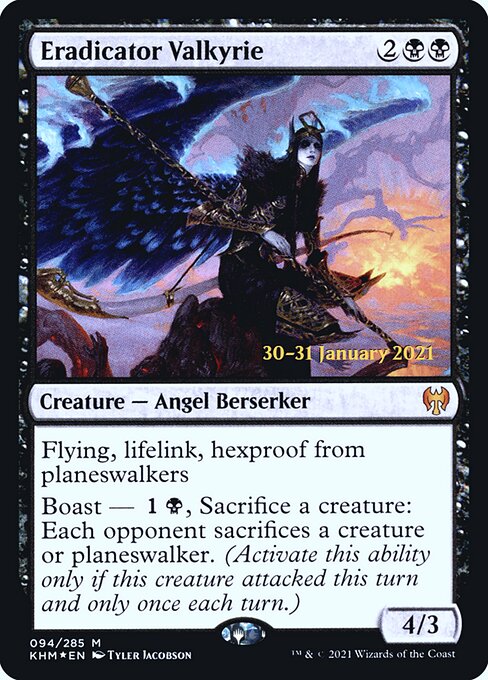 Eradicator Valkyrie (94s) [Kaldheim Promos]