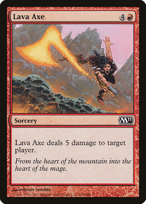 Lava Axe (147) [Magic 2011]