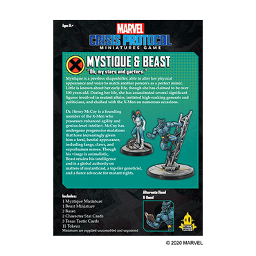 Marvel Crisis Protocol Mystique And Beast image 1