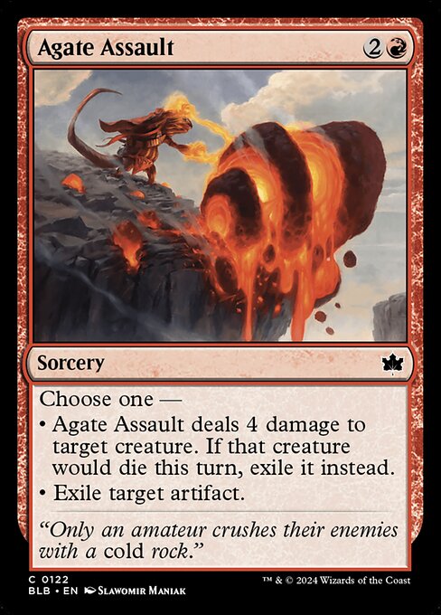 Agate Assault (122) [Bloomburrow]