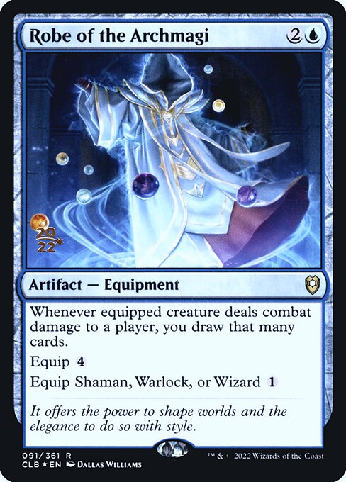 Robe of the Archmagi (91s) [Battle for Baldur's Gate Promos]