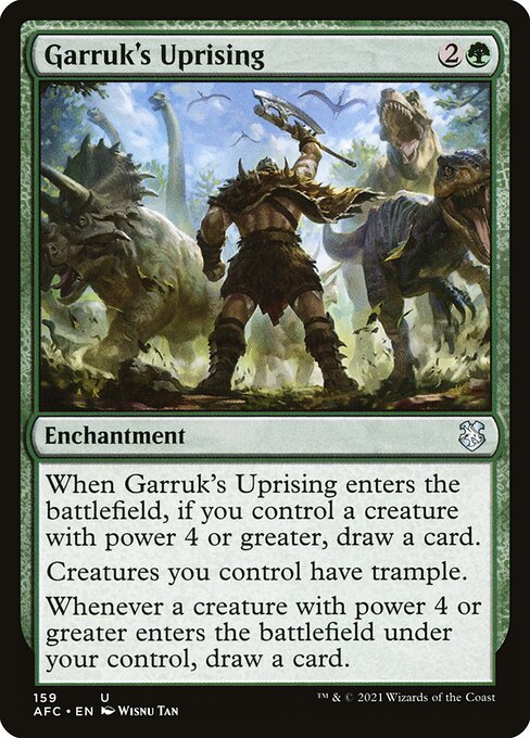 Garruk's Uprising (159) [Forgotten Realms Commander]