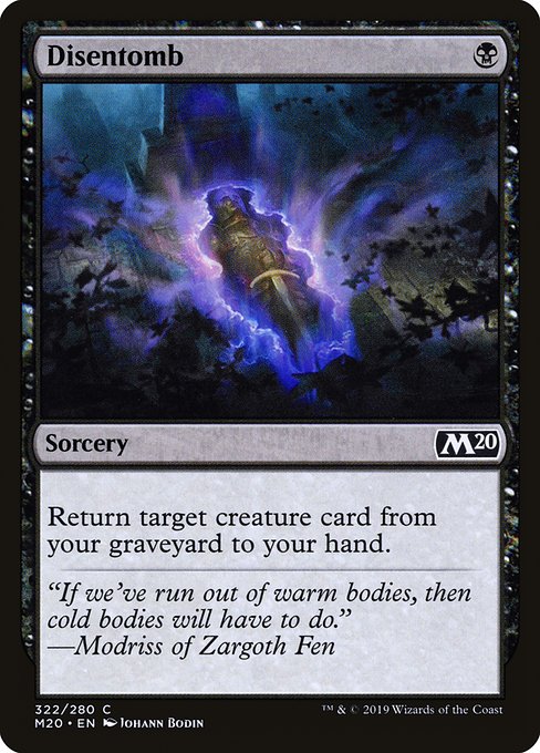 Disentomb (322) [Core Set 2020]