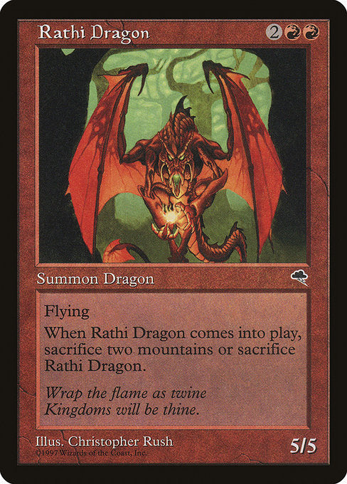 Rathi Dragon (196) [Tempest]