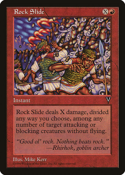 Rock Slide (92) [Visions]