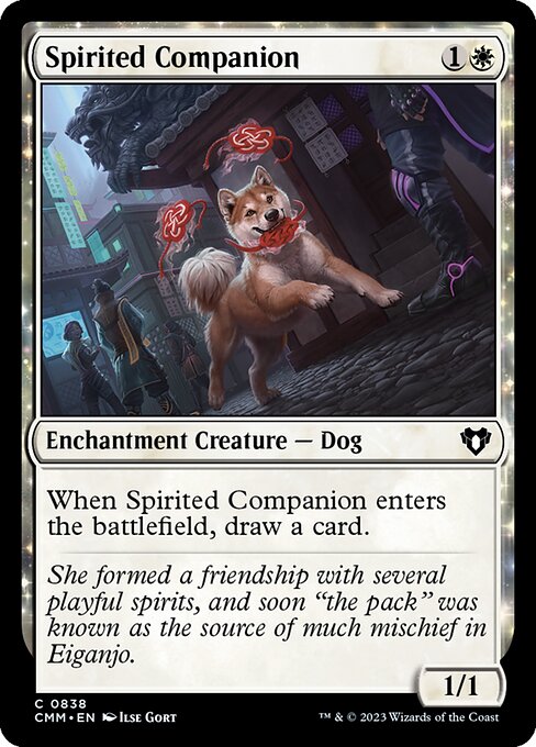 Spirited Companion (838) [Commander Masters]