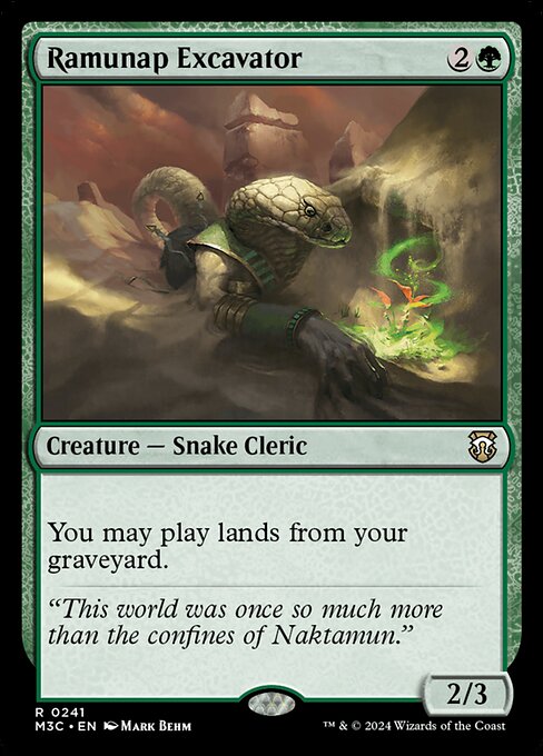 Ramunap Excavator (241) [Modern Horizons 3 Commander]