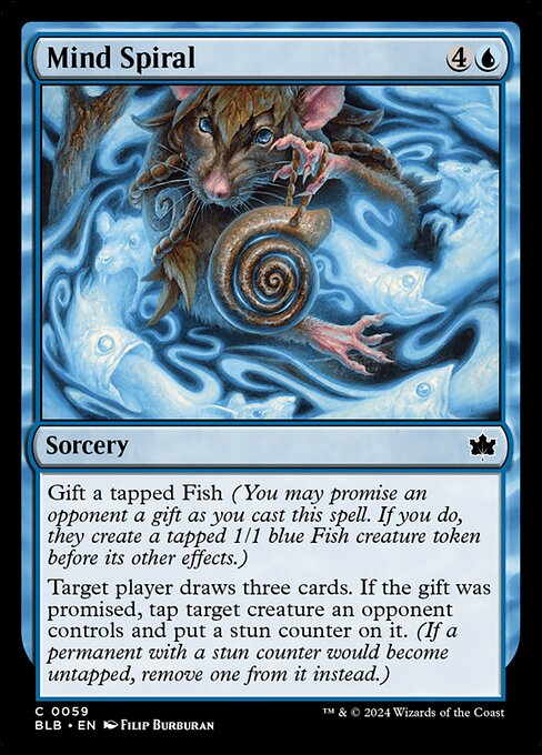 Mind Spiral (59) [Bloomburrow]
