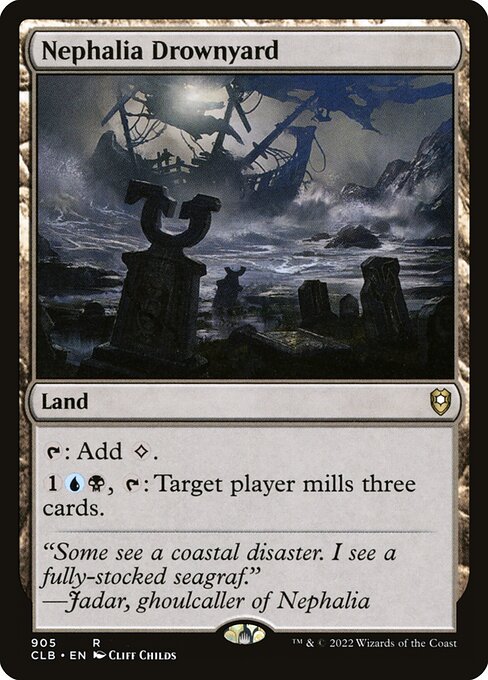 Nephalia Drownyard (905) [Commander Legends: Battle for Baldur's Gate]