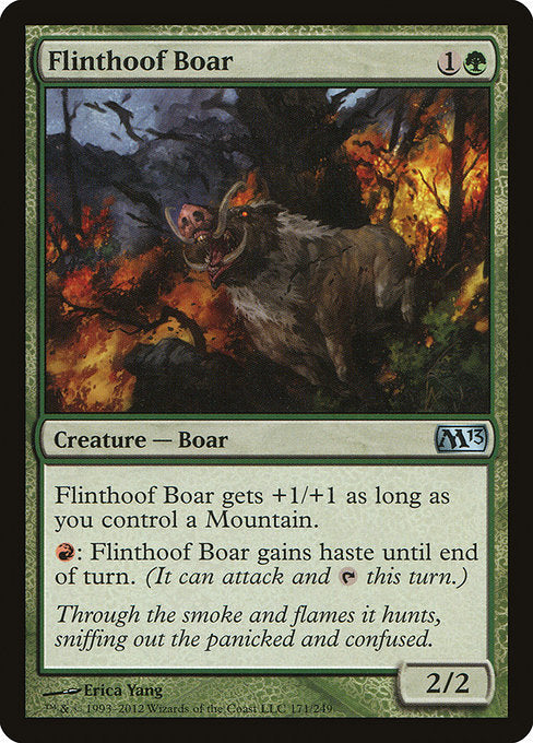 Flinthoof Boar (171) [Magic 2013]