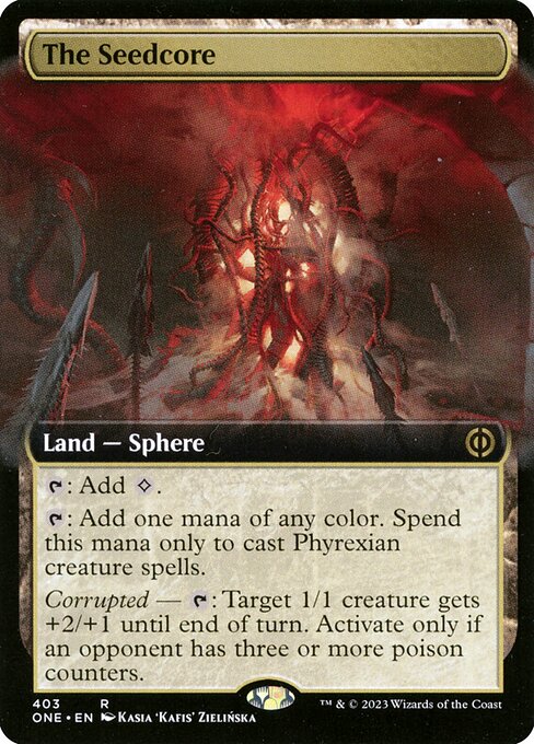 The Seedcore (403) [Phyrexia: All Will Be One] [Extended Art]