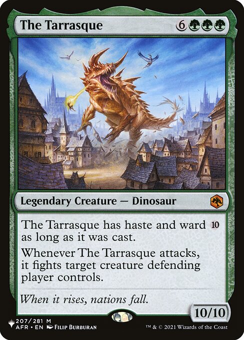The Tarrasque (AFR-207) [The List]
