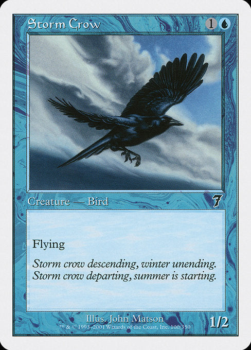 Storm Crow (100) [Seventh Edition]