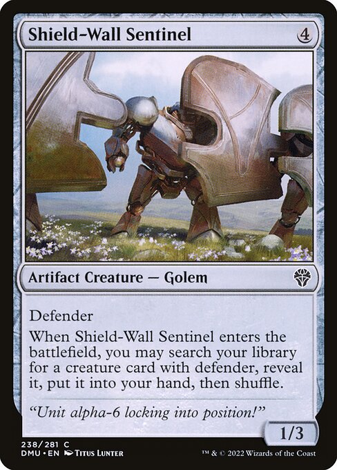 Shield-Wall Sentinel (238) [Dominaria United]
