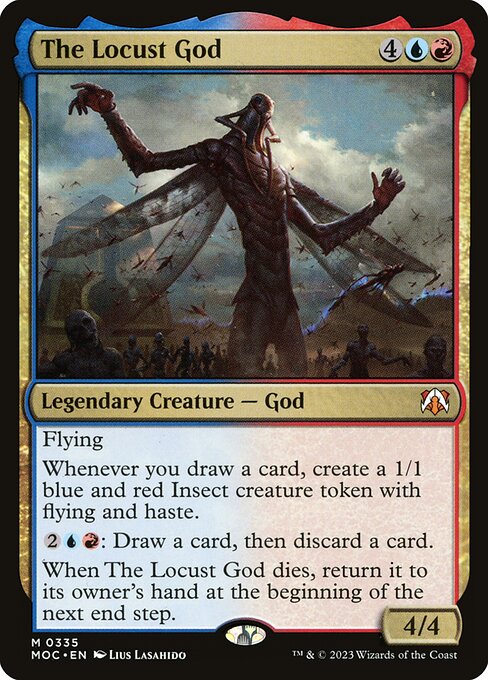The Locust God (335) [March of the Machine Commander]