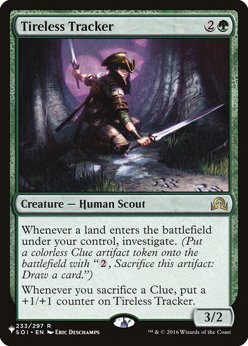 Tireless Tracker (SOI-233) [The List]