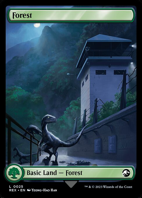 Forest // Forest (25) [Jurassic World Collection] Reverse