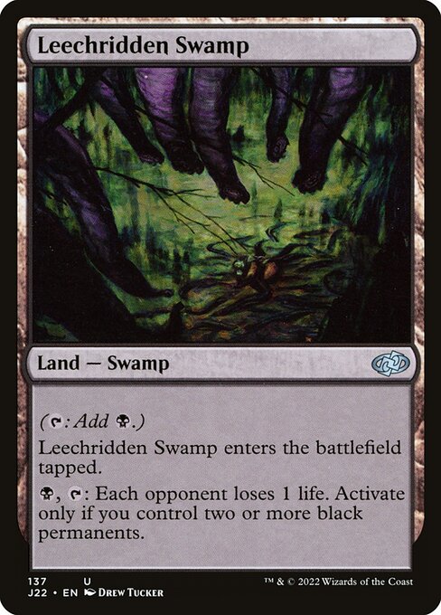 Leechridden Swamp (137) [Jumpstart 2022]