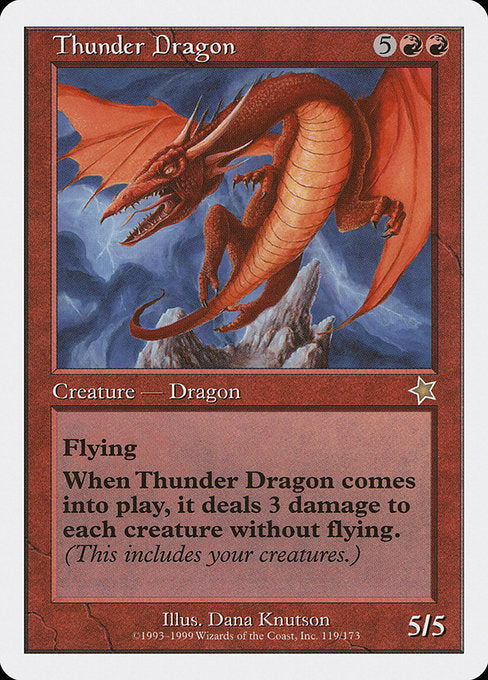 Thunder Dragon (119) [Starter 1999]