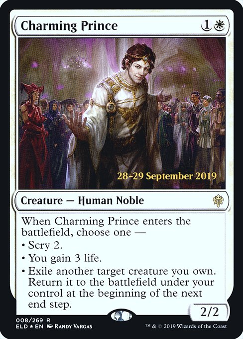 Charming Prince (8s) [Throne of Eldraine Promos]