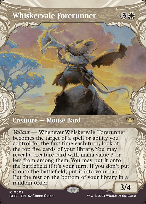 Whiskervale Forerunner (301) [Bloomburrow]