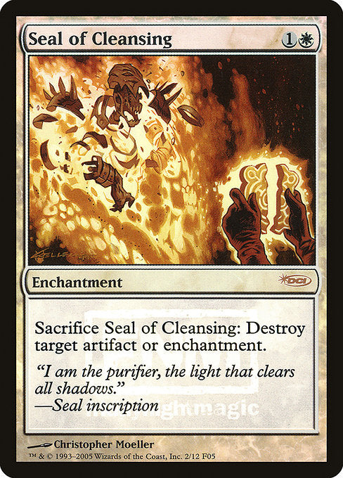Seal of Cleansing (2) [Friday Night Magic 2005]