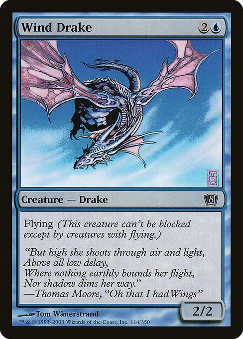 Wind Drake (114★) [Eighth Edition]
