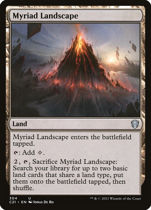 Myriad Landscape (304) [Commander 2021]