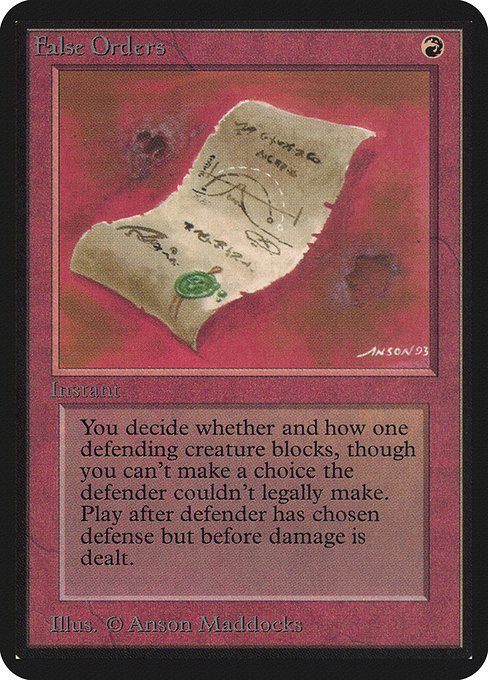 False Orders (147) [Limited Edition Alpha]