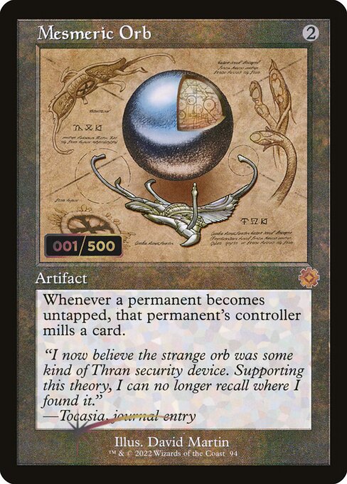 Mesmeric Orb (94z) [The Brothers' War Retro Artifacts]