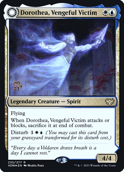 Dorothea, Vengeful Victim // Dorothea's Retribution (235s) [Innistrad: Crimson Vow Promos]